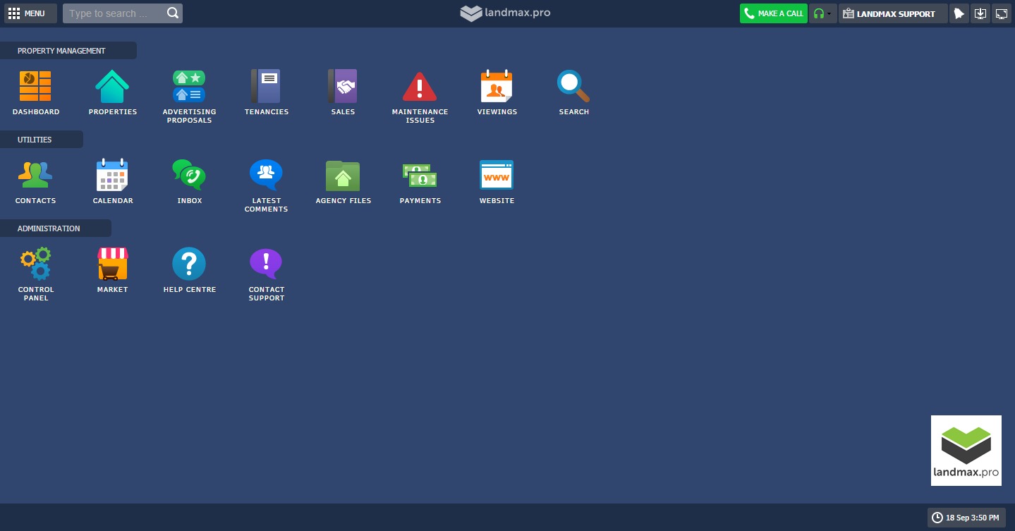 Detailed property records landmax.pro